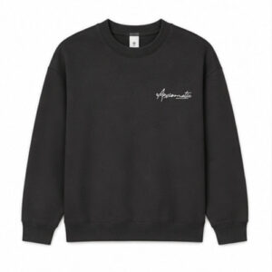 Black Men's Men's Sweatshirt Pullover