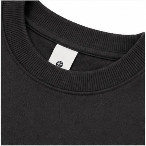 Black Men's Men's Sweatshirt Pullover - Image 7
