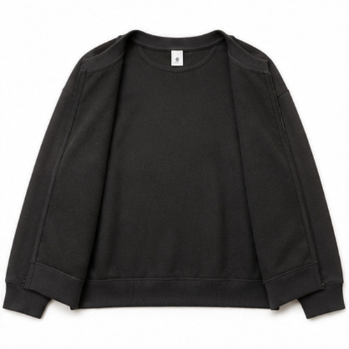 Black Men's Men's Sweatshirt Pullover - Image 3