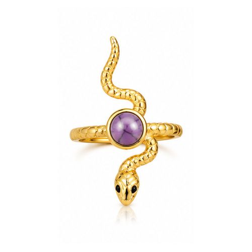 Gold Sculpted Ring