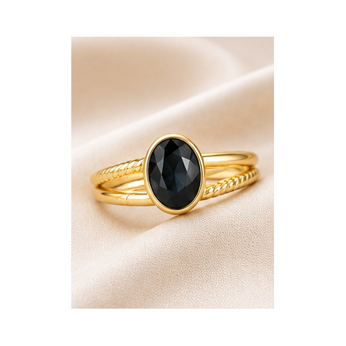 Gold Colored stone Ring - Image 7