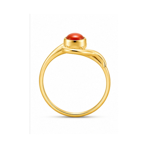 Gold Colored stone Ring - Image 7