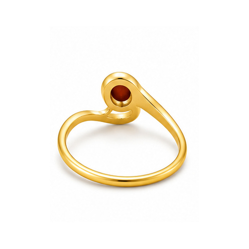 Gold Colored stone Ring - Image 5