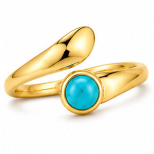 Gold Colored stone Ring