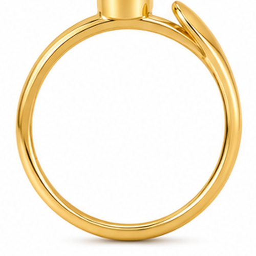 Gold Colored stone Ring - Image 4
