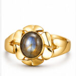Gold Sculpted Ring