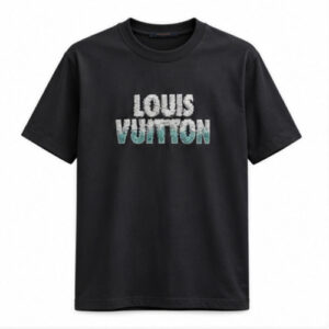 Men's Black Round Neck Short Sleeve Typography print T-Shirt