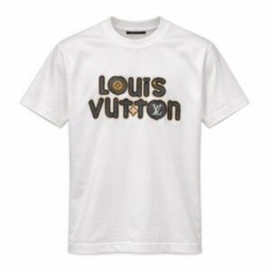 Men's White Round Neck Short Sleeve Typography print T-Shirt
