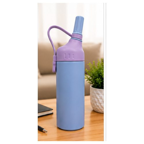 Blue Lavender Minimal Travel Bottle