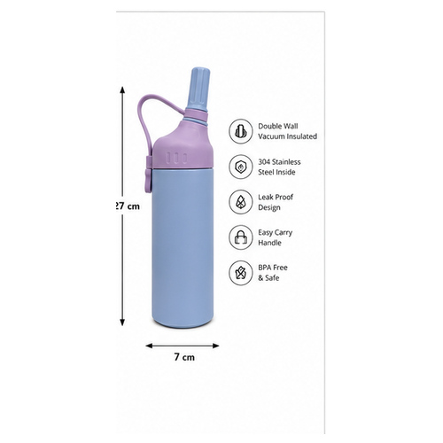 Blue Lavender Minimal Travel Bottle - Image 6