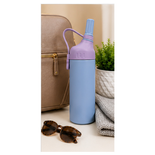 Blue Lavender Minimal Travel Bottle - Image 3