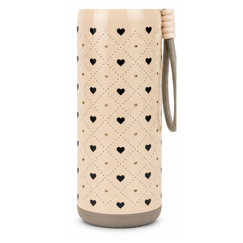 Beige Perforated Grip Sports Bottle - Image 4