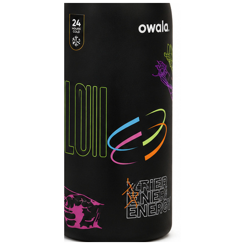 Black Green Graphic Bottle - Image 3