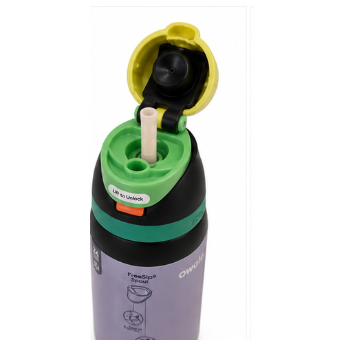 Black Green Graphic Bottle - Image 5