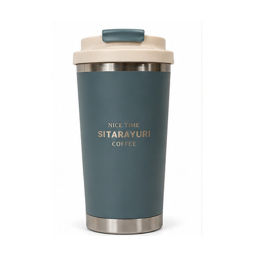 Teal Insulated Coffee Tumbler