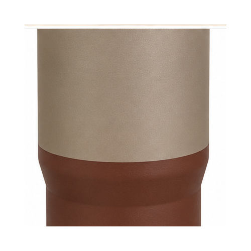 Taupe Brown Handle Insulated Tumbler - Image 5