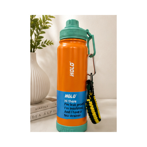 Orange Aqua Rope-Handle Sports Bottle - Image 3