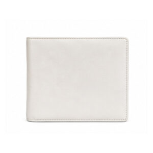 White Minimal Bifold Wallet