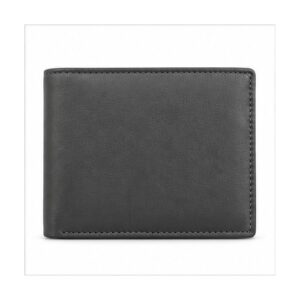 Black Minimal Bifold Wallet